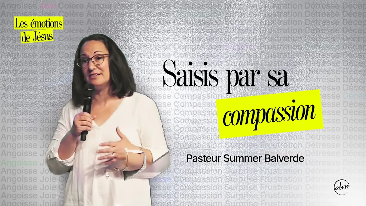 Saisis par sa compassion