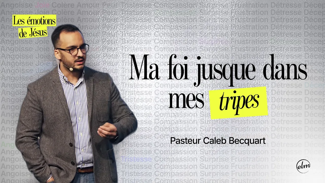 Les émotions de Jésus